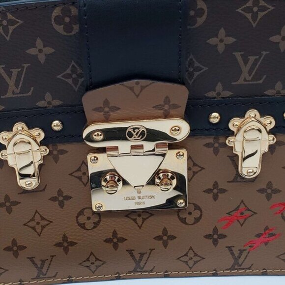 Louis Vuitton Trunk Brown Monogram Canvas Shoulder Bag 1530-081925 - Picture 12 of 16